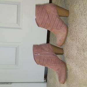 Nine West suede booties